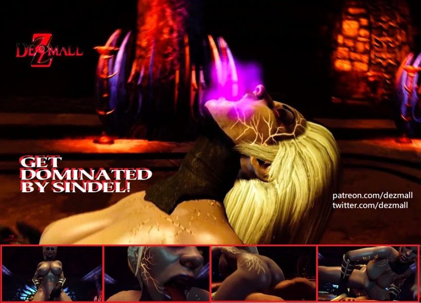 dezmall mortal_kombat partial_male revenant_sindel sindel tagme