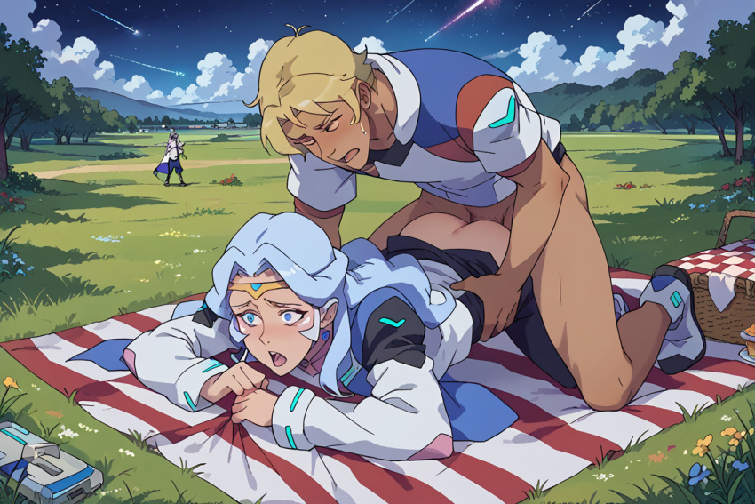 ai_generated allura outdoor_nudity outdoor_sex princess_allura voltron:_legendary_defender