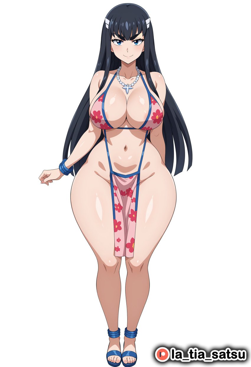 big_ass big_breasts fairy_tail kill_la_kill kiryuuin_satsuki lucy_heartfilia thick thick_ass thick_thighs wide_hips