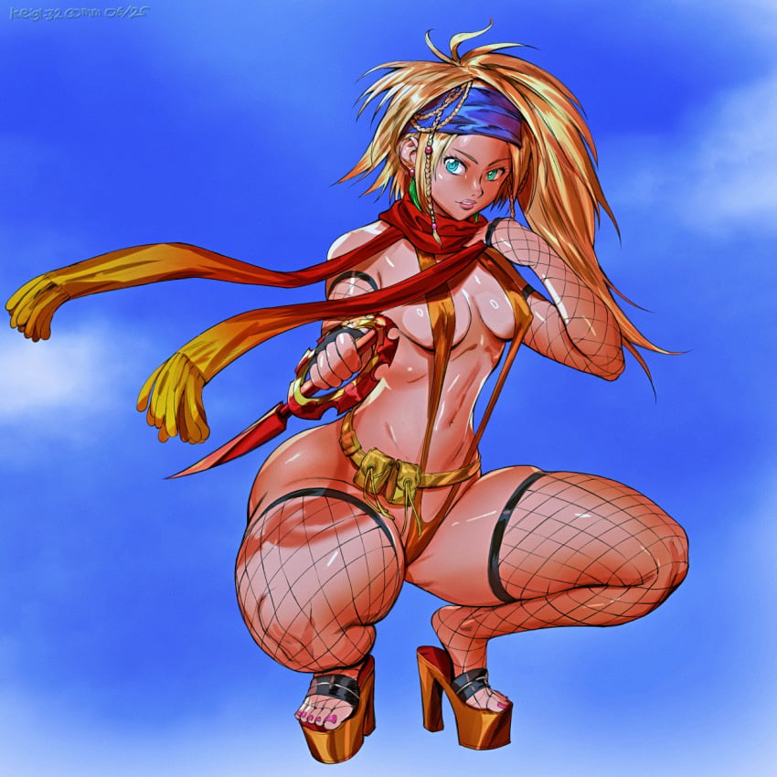 Rikku (Final Fantasy) Rule 34 Image