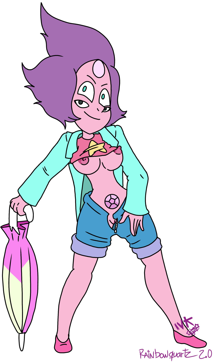 breasts breasts_out pussy rainbow_quartz_2.0 shirt_lift steven_universe steven_universe_future