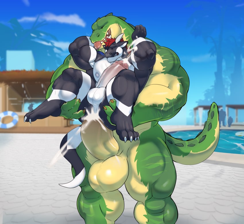 Pool Party Renekton (League Of Legends) Rule 34 Image