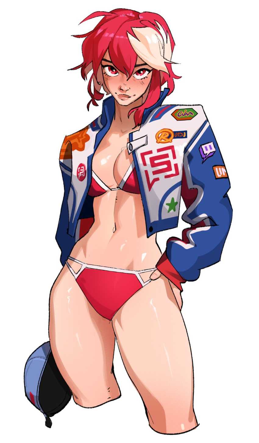 Red (Strippin) Rule 34 Image