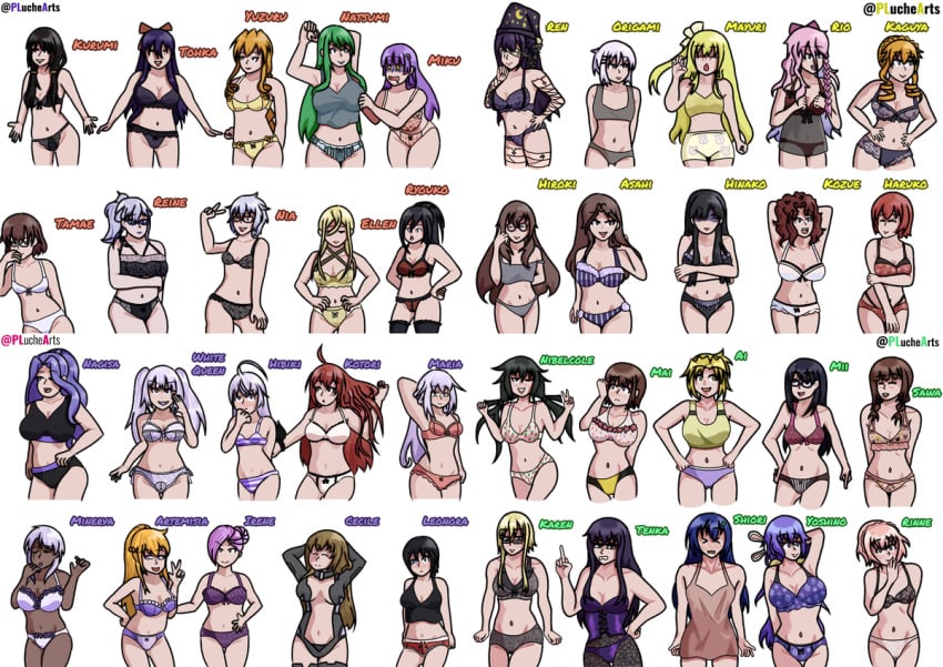 1boy 40girls artemisia_bell_ashcroft arusu_maria black_underwear blonde_hair blue_hair blue_underwear brown_hair cecile_o&#039;brien dark-skinned_female dark_hair dark_skin date_a_live ellen_mira_mathers femboy fox_irene fujibakama_mii glasses gray_hair green_hair green_underwear hazakura_mai higoromo_hibiki himekawa_nagisa himekawa_yoshino honjou_nia hoshimiya_asahi indigo_hair itsuka_haruko itsuka_kotori itsuka_shido itsuka_shiori izayoi_miku karen_nora_mathers kusakabe_ryouko kyouno_natsumi leonora_sears lidell_minerva light-skinned_female light_skin mayuri_(date_a_live) minowa_kozue multiple_girls murasame_reine nibelcole okamine_tamae orange_hair pink_hair pink_underwear pluchearts purple_underwear red_hair ren_(date_a_live) sawa_(date_a_live) shiizaki_hinako sonogami_rinne sonogami_rio takajo_hiroki tobiichi_origami tokisaki_kurumi white_hair white_queen white_queen_(date_a_live) white_underwear yamabuki_ai yamai_kaguya yamai_yuzuru yamauchi_sawa yatogami_tenka yatogami_tohka yellow_underwear