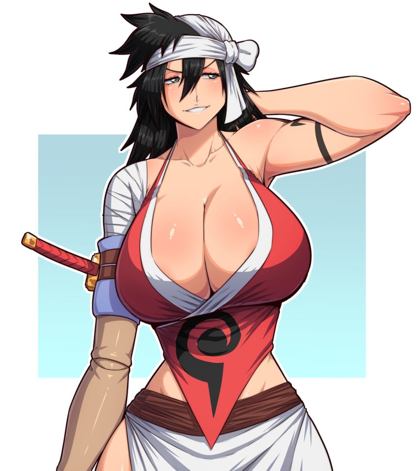 Kukaku Shiba (Bleach) Rule 34 Image