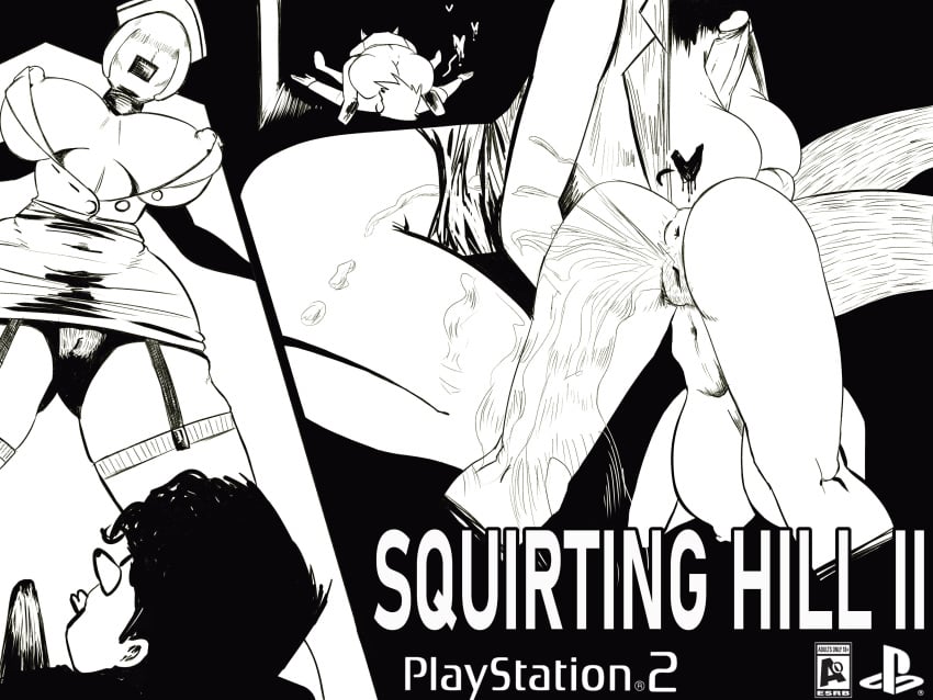 Bubble Head Nurse (Silent Hill) Rule 34 Image