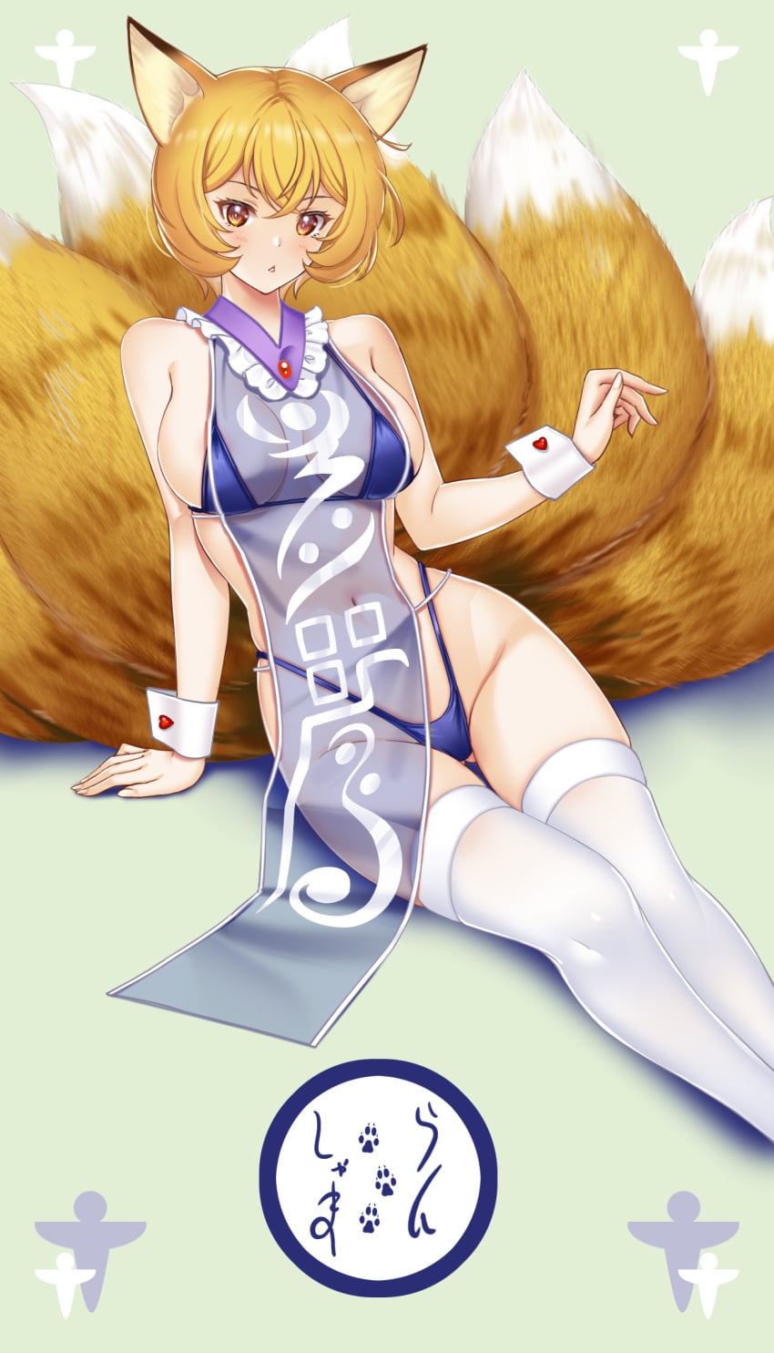 Ran Yakumo (Touhou) Rule 34 Image