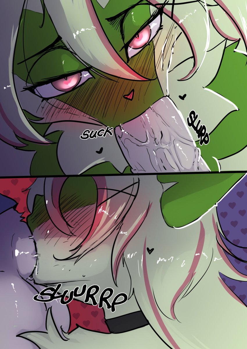 anthro blush brother_(lore) brother_and_sister_(lore) comic deep_throat english_text fellatio female generation_9_pokemon genitals hi_res humanoid_genitalia humanoid_penis incest_(lore) licking lily_(katson) lizzard_sama male male/female nintendo oral oral_penetration penetration penile penis penis_lick pokemon pokemon_(species) sex shadow_(katson) sibling_(lore) sister_(lore) sprigatito text tongue