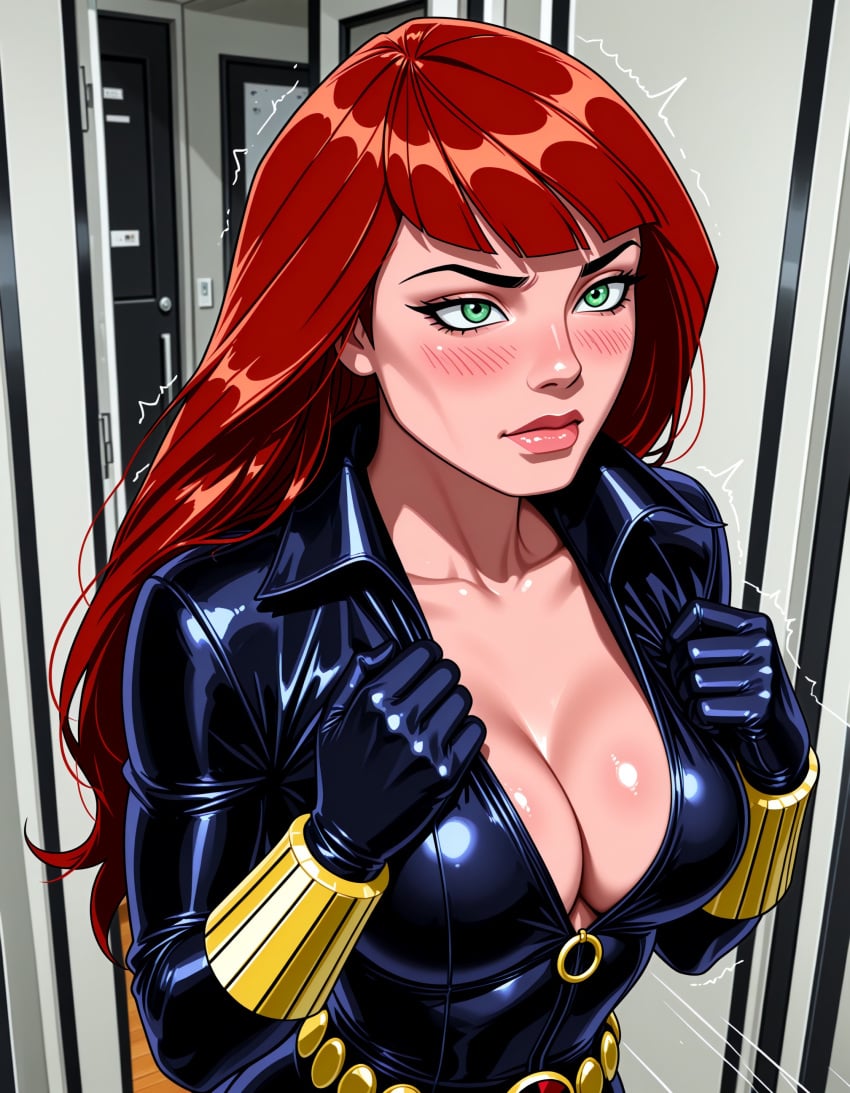 ai_generated avengers black_widow_(marvel) female jousneystudio marvel marvel_comics natasha_romanoff patreon