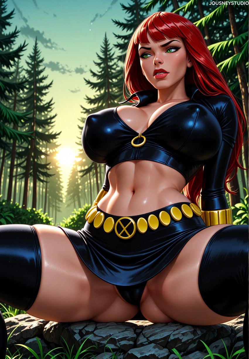 ai_generated avengers black_widow_(marvel) jousneystudio marvel marvel_comics natasha_romanoff patreon