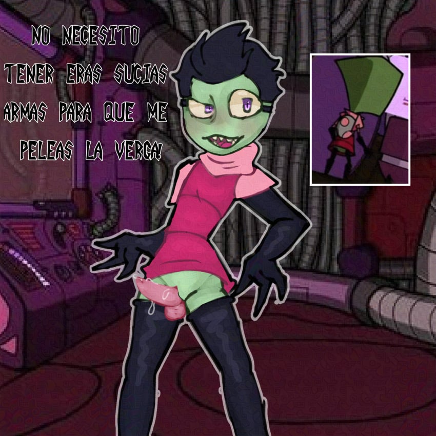 alien alien_humanoid clothed dib_membrane drlobotomyy invader_zim laboratory tentacle