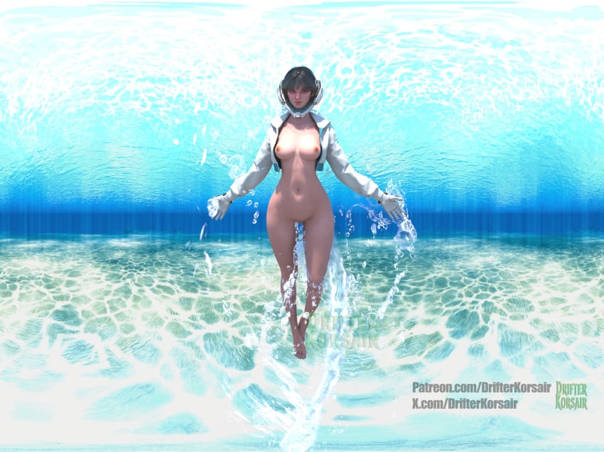 , 3d_(artwork) breasts breasts breasts_out first_decendant the_first_descendant valby_(the_first_descendant)