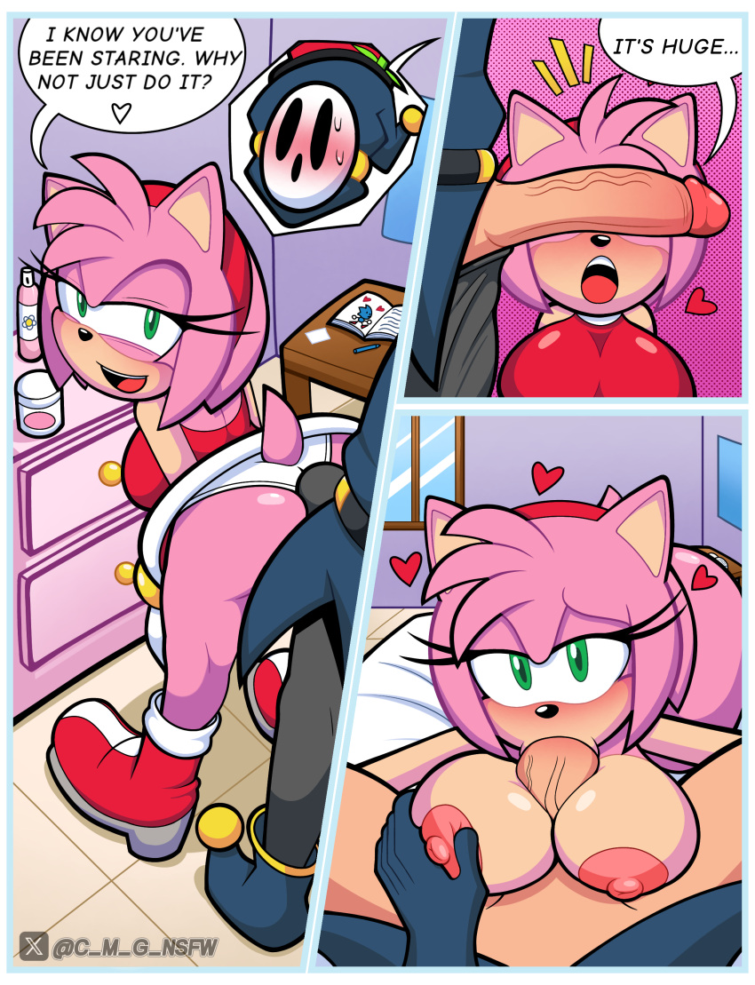 Amy Rose (Sega) Rule 34 Image
