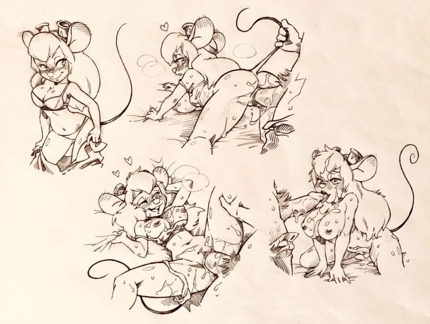 Gadget Hackwrench (Chip 'N Dale Rescue Rangers) Rule 34 Image