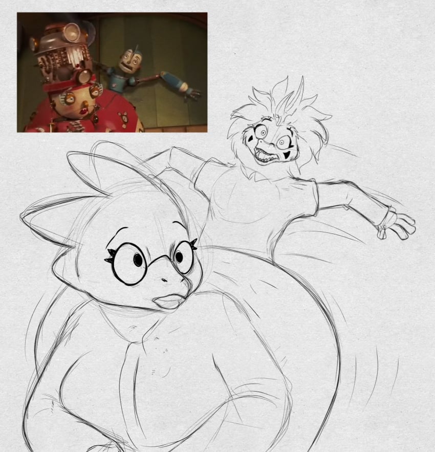 Alphys (Deltarune) Rule 34 Image