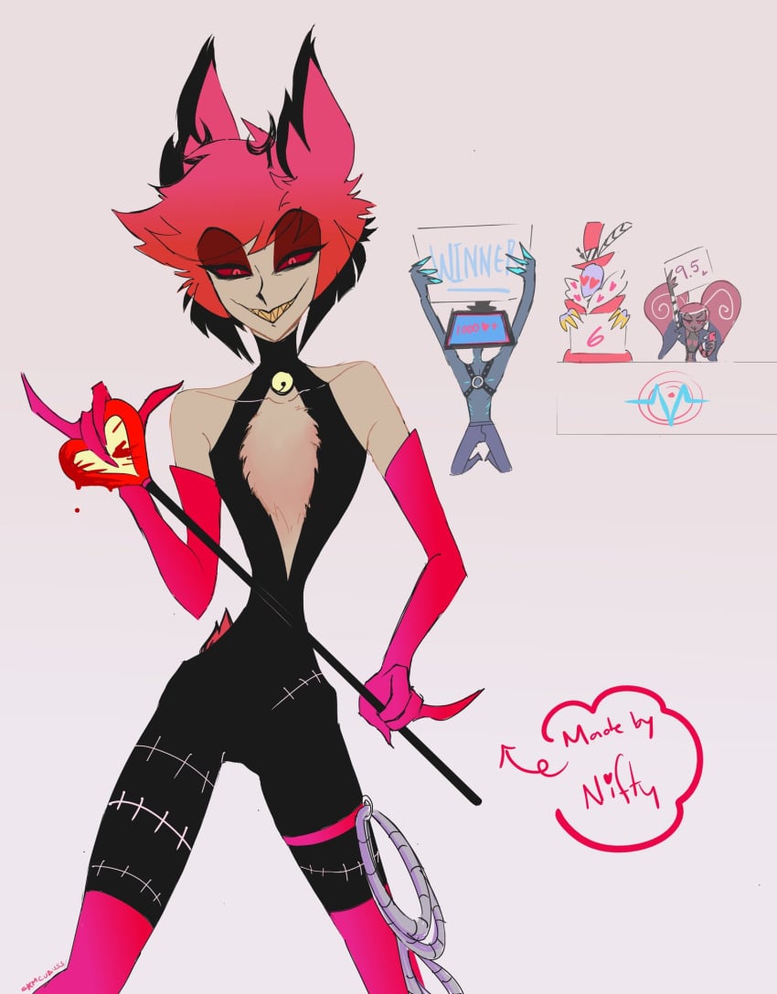 alastor_(hazbin_hotel) demon femboy gay hazbin_hotel humanoid male samcubuss tagme valentino_(hazbin_hotel) velvette vivienne_medrano vivziepop vox_(hazbin_hotel)