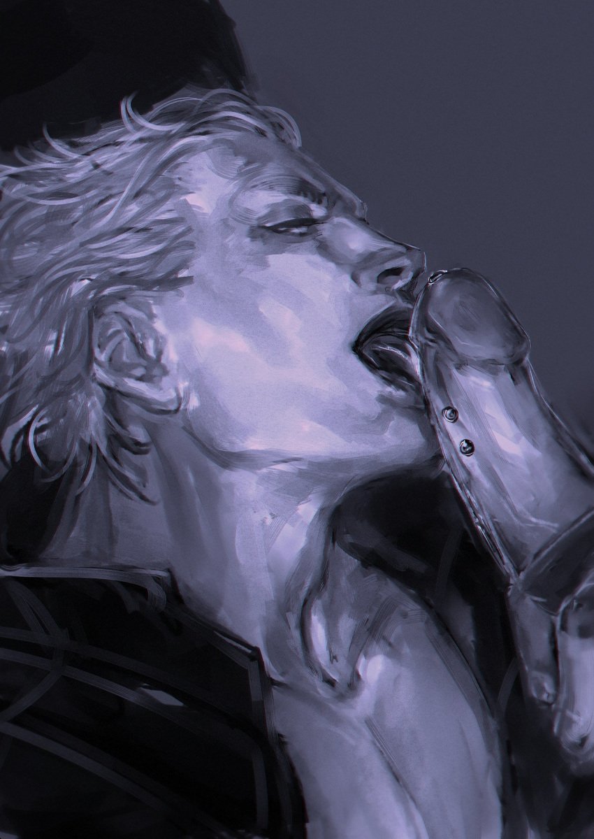 devil_may_cry fellatio gay licking_penis oral penis vergil yaoi