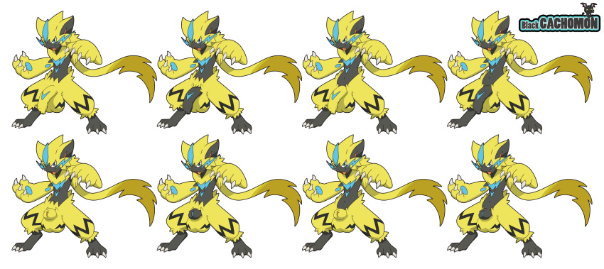 1boy alpha_channel animal_genitalia blackcachomon edit feet feline feral flaccid foreskin furry hi_res huge_penis humanoid male male_only nintendo nude paws penis pokémon_(species) pokemon pokemon_usm sheath simple_background standing testicles text transparent_background video_games watermark zeraora