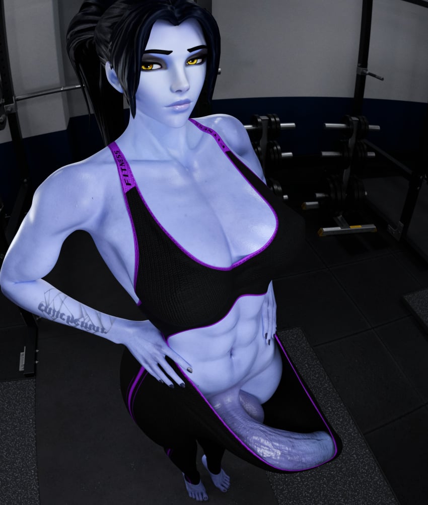 1futa 2023 3d amelie_lacroix athletic athletic_futa athletic_futanari big_breast big_penis big_thighs black_hair blender blizzard_entertainment bottomless breasts curvaceous curvy curvy_body erect_penis erection eye_contact fit fit_futa fit_futanari futa_only futanari gym hd hi_res high_quality high_resolution highres huge_breasts huge_cock intersex long_hair long_penis looking_at_viewer mature mature_futa milf muscular muscular_futa muscular_futanari noverwatch overwatch overwatch_2 penis ponytail purple_body purple_skin seducing seductive sensual sexy smile smiling_at_viewer solo solo_focus thick_hips thick_legs thick_thighs thighhighs tight_clothing veiny_penis voluptuous voluptuous_milf widowmaker yellow_eyes zzzxxxccc