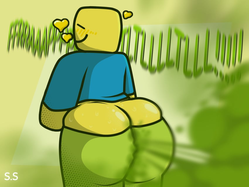 ass big_ass big_butt fart fart_cloud fart_fetish farting noob noob_(roblox) onomatopoeia pleasure_face pleasured relief relieved roblox roblox_avatar robloxian sci-salandre simple_background smile smiley_face sweat sweating sweaty sweaty_ass sweaty_butt
