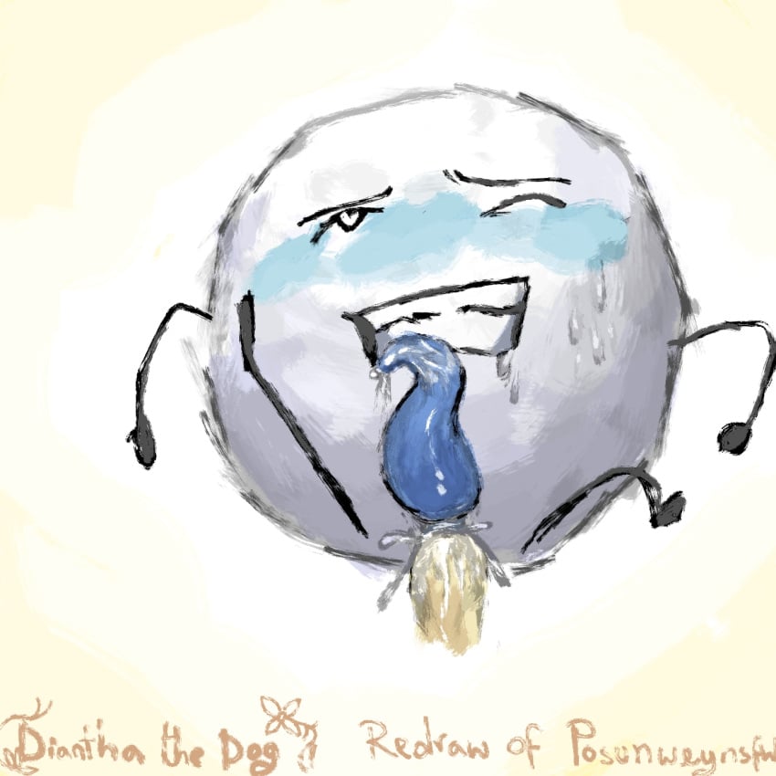 2boys anonymous_male battle_for_bfb battle_for_bfdi battle_for_dream_island battle_for_dream_island_again bfb bfdi diantha_tha_dog gay male male/male male_only object_show object_shows posunweynsfw redraw snowball_(bfdi) tentacle_penis the_power_of_two tpot