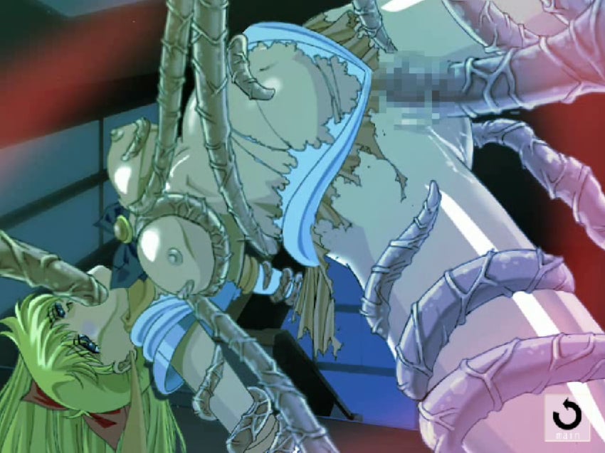 anal anal_insertion bishoujo_senshi_sailor_moon blonde_hair blue_eyes bow breasts brutal censored choker clothing elbow_gloves female gloves heels high_heels kneepit_sex long_hair minako_aino nipples open_mouth pregnant rape ripped_clothing rotation sailor_venus small_breasts suspension tentacle tentacle_rape tiara tied_hair torn_clothes x_koubou