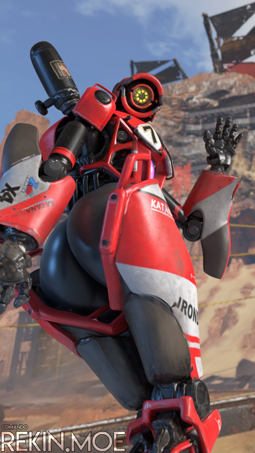 3d apex_legends ass ass_up big_ass blender_(software) comandorekin greeting hands-free large_ass male male_only metal pathfinder_(apex_legends) rekin3d robot solo solo_focus solo_male standing