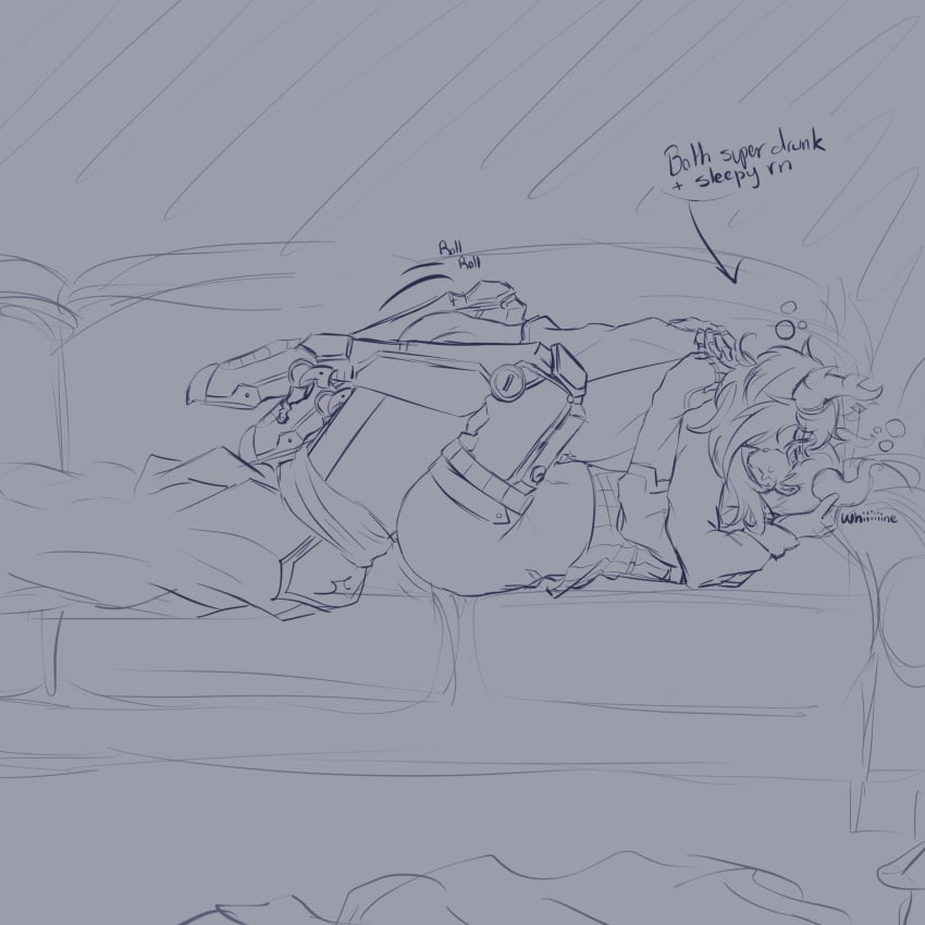 cn1dihriia couch_sex cyborg drunk_sex gay gay_sex gentle_sex horns kissing kissing_while_penetrated kissing_while_penetrating making_love making_out mechanical_legs medkit_(phighting) missionary missionary_position oc original_character self_insert self_upload slow_penetration uncolored whining