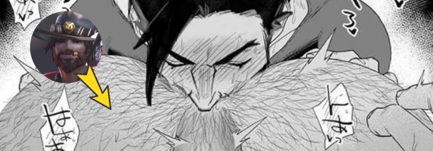 anilingus ass ass_grab ass_in_face ass_to_mouth big_ass big_ass_(male) big_butt big_butt_(male) cole_cassidy cowboy digital_media_(artwork) eating eating_ass face_in_ass gay gay_sex hairy hairy_ass hairy_male hanzo hanzo_shimada licking licking_ass male male/male male_penetrated male_penetrating male_penetrating_male overwatch overwatch_2 submissive submissive_male tongue_in_anus video_games