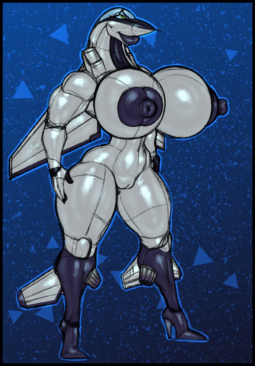 1girls aeromorph alternate_version_available anthro areolae big_areola big_breasts big_lips big_nipples breasts commissioner_upload f-14 female female_only green_eyes heels high_heels hourglass_figure huge_breasts huge_nipples lips living_aircraft living_machine metallic_body milf military_vehicle muscular muscular_female naked naked_female nipples nolollygagging nude nude_female original_character shiny shiny_skin slim_waist solo solo_female standing tagme thick_thighs wide_hips