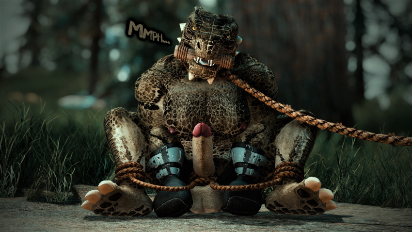 absurd_res anthro argonian bethesda_softworks bondage bound bridle duo erect_while_spanked gag gay hi_res humiliation male mrsmidgen petplay ponyplay reins riding roleplay scalie skyrim spanking submissive the_elder_scrolls video_games