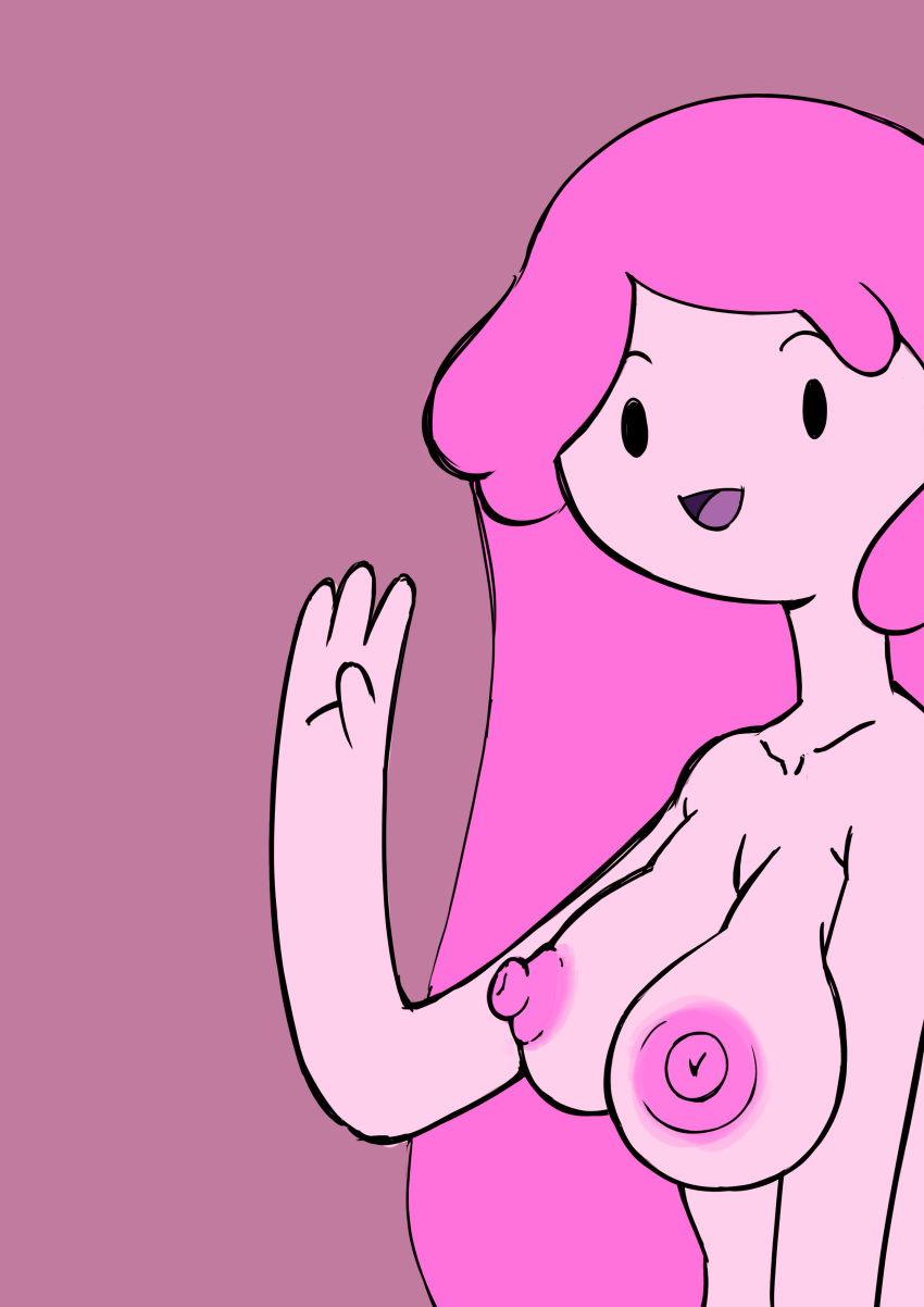 1girl 1girls 2023 2023s adventure_time big_breasts big_nipples breasts bubble_gum_girl bubblegum bubblegum_girl candy candy_hair candy_humanoid cartoon_network color colored completely_nude completely_nude_female female female_only females hair hi_res humanoid living_candy long_hair long_hair_female looking_at_viewer nipples nude nude_female open_mouth pink_body pink_hair pink_skin princess_bubblegum simple_background smile twitter_sample uncensored uncensored_breasts uncensored_nipples x-zeroframe