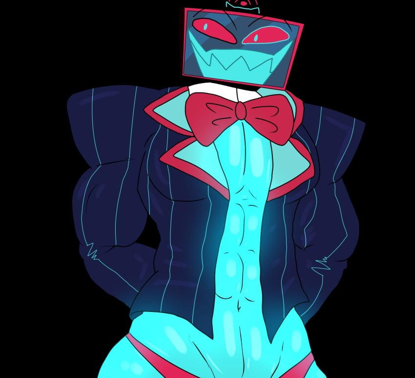 big_breasts breasts hazbin_hotel muscular nicolaowo pecs tagme vox_(hazbin_hotel)