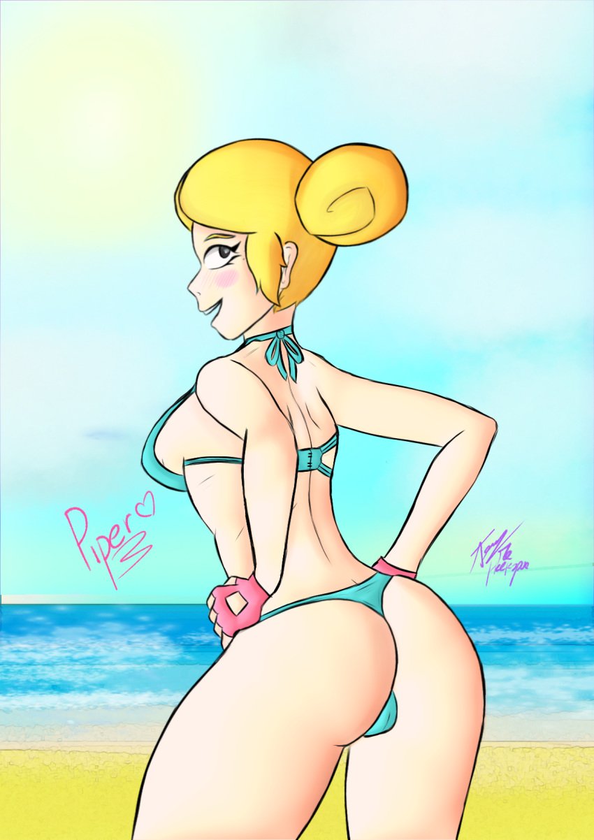 beach big_ass bikini brawl_stars missheekapussy piper_(brawl_stars) tagme tagme_(artist) tommykitten tommytheheekapoo