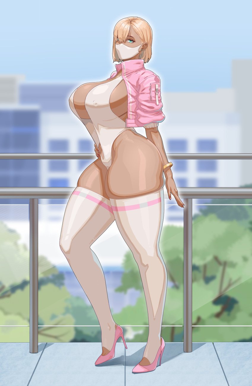 busty female female_focus female_only hourglass_figure indie_virtual_youtuber materclaws minko_xiv_(vtuber) standing tagme tan tan_body tan_skin virtual_youtuber wide_hips