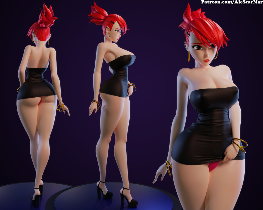 1girls 3d alestarmar ass big_ass big_breasts bottom_heavy breasts bust busty cartoon_network chest cleavage curvaceous curvy curvy_figure digital_media_(artwork) female female_focus foster's_home_for_imaginary_friends frankie_foster high_heels hips hourglass_figure huge_ass huge_breasts human large_ass large_breasts legs light-skinned_female light_skin lips mature mature_female red_hair slim_waist thick thick_hips thick_legs thick_thighs thighs top_heavy voluptuous waist wide_hips