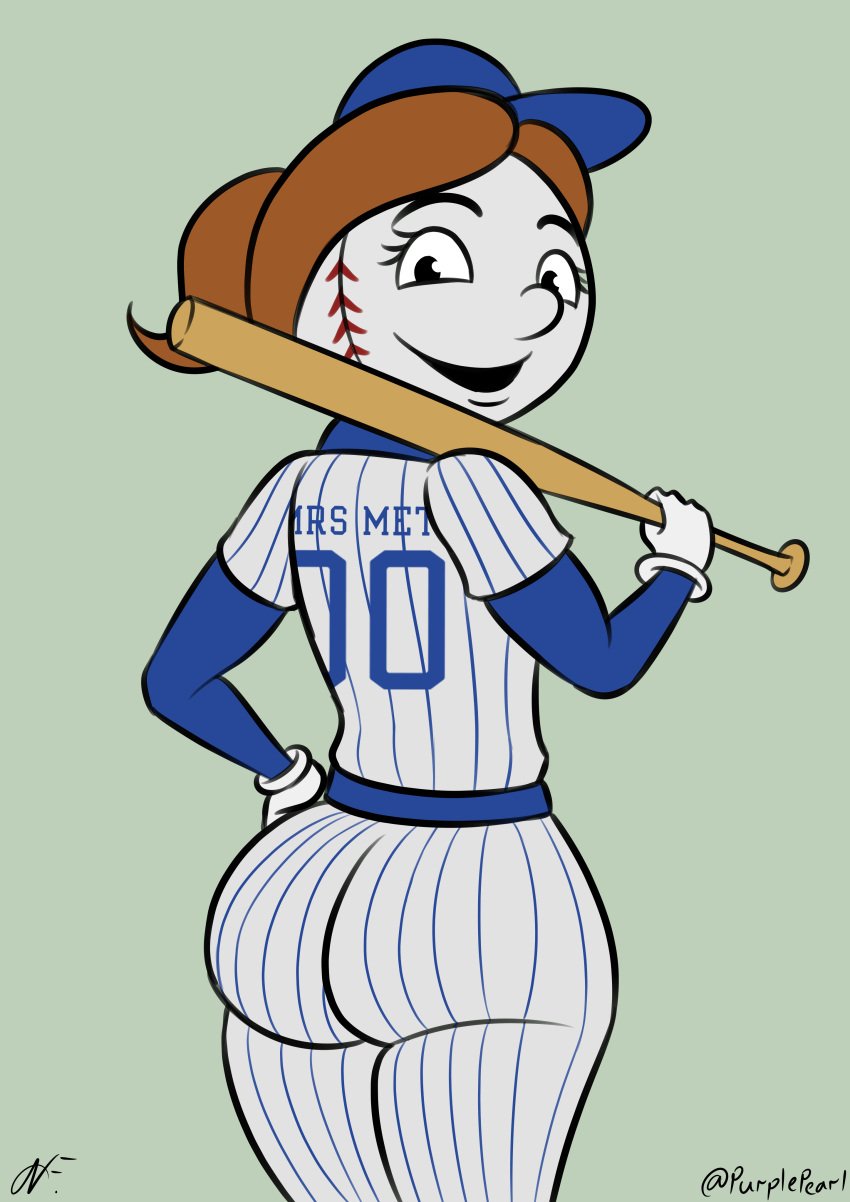 large_ass mascot mrs._met purplepearl