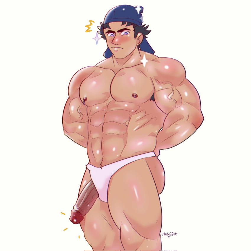 bara himbocatto kusuriya_no_hitorigoto lihaku_(kusuriya_no_hitorigoto) male male_only muscle muscles muscular muscular_male solo solo_male