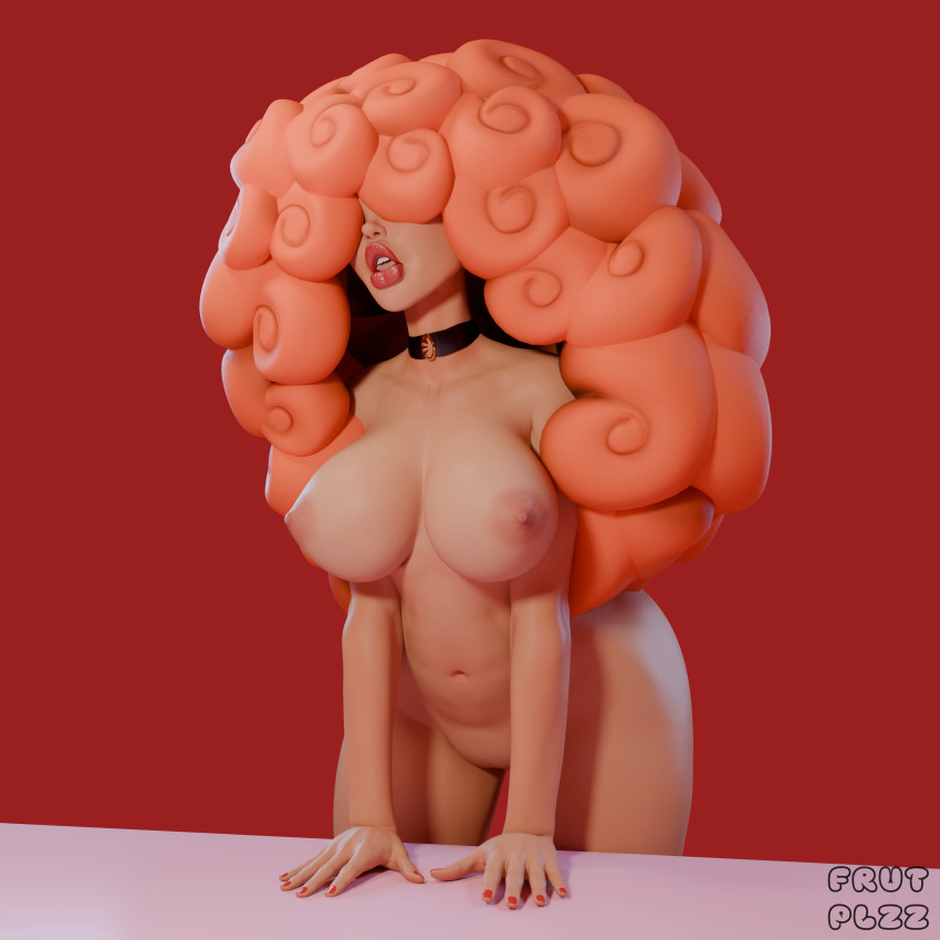 3dhentaihero big_breasts blender frutplzz lia3d powerpuff_girls red_hair sara_bellum secretary