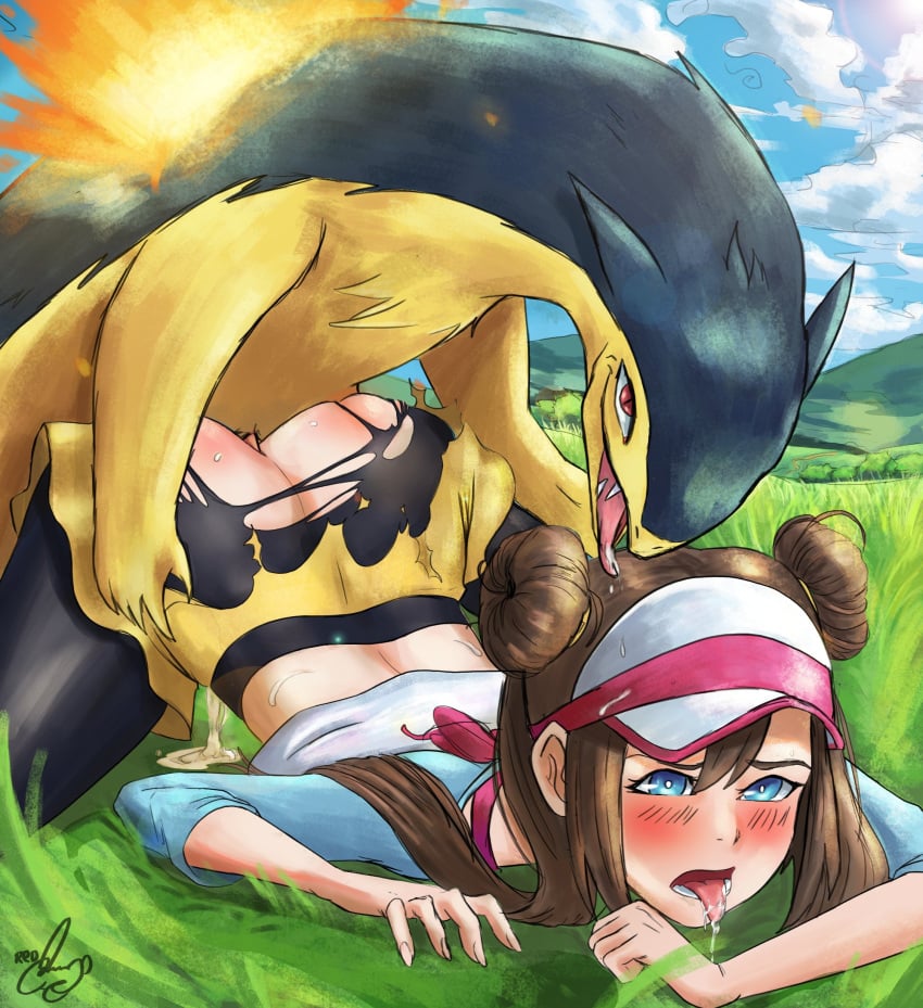 1girls 1pokemon 2024 2024_pokemon_teraleak 3_fingers animal_genitalia animal_penis anthro anthro_penetrating anthro_penetrating_human arm_around_partner big_breasts black_body black_fur blonde_hair blush bodily_fluids bouncing_breasts breast_grab breasts canine_genitalia canine_penis cum cum_in_pussy cum_inside cumming_while_penetrating cute_fangs dialogue doggy_style duo english_text erection eyewear eyewear_only female female_penetrated fingers from_behind_position fur generation_2_pokemon genital_fluids genitals glasses glasses_only groping_from_behind hair hand_on_breast hi_res human human_on_anthro human_penetrated interspecies leg_grab male male/female male_penetrating male_penetrating_female mammal motion_lines nintendo nipples nude obscured_eyes open_mouth orange_eyes outside pale_fur penetration penis pink_nipples pink_pussy pokemon pokemon_(species) pokephilia ponytail pussy red_penis rosa_(pokemon) sex smile tan_body tan_skin text thigh_grab two_tone_body two_tone_fur typhlosion vaginal_penetration wearing_glasses yellow_body yellow_fur