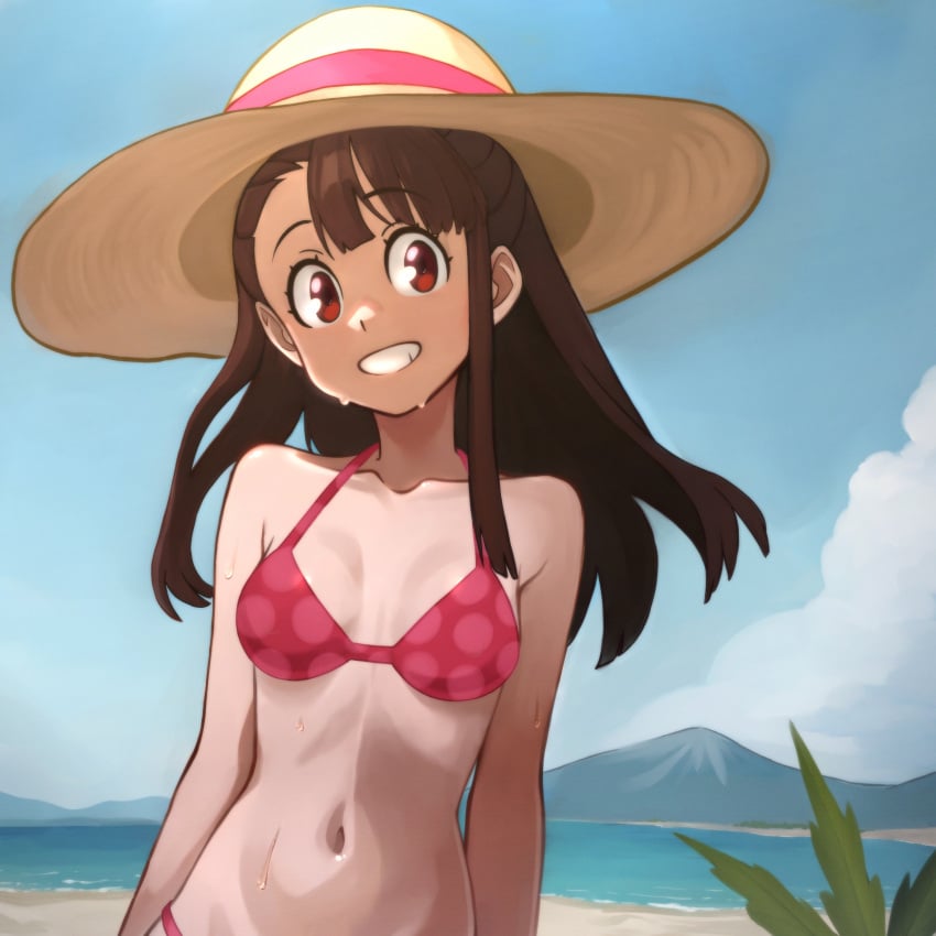 akko_kagari bikini little_witch_academia tagme tanquito