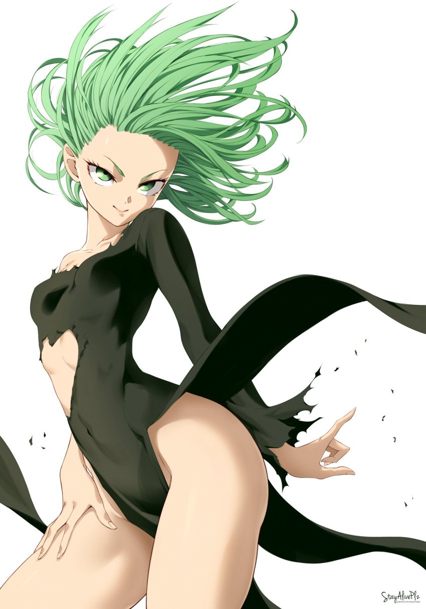 1girls one-punch_man sole_female stayaliveplz tatsumaki