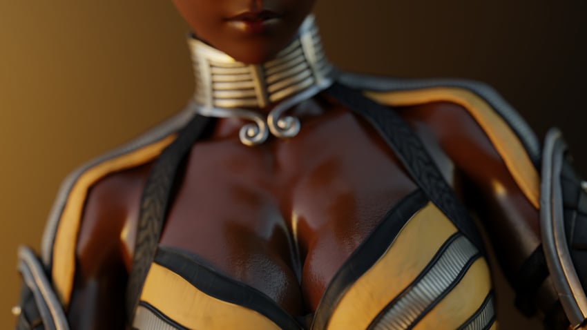 1female 1girls 1woman 3d 3d_(artwork) 3d_model african_female black_women dark-skinned_female dark_skin ebony edenian female female_focus female_only melanin mortal_kombat self_upload tanya_(mortal_kombat) tncstudio