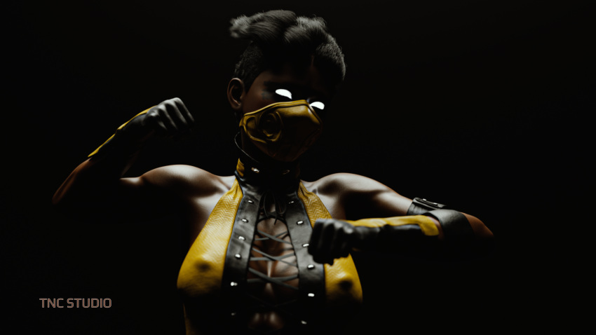 ebony edenian female melanin mortal_kombat mortal_kombat_3 tanya_(mortal_kombat) tncstudio