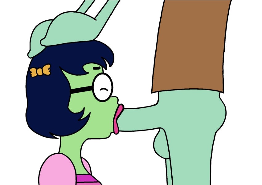 artist_request blowjob cephalopod female glasses long_dick long_penis male mermaid nickelodeon octopodiform octopus paramount_pictures princess_mindy spongebob_squarepants spongebob_squarepants_(series) squidward_tentacles the_spongebob_squarepants_movie united_plankton_productions