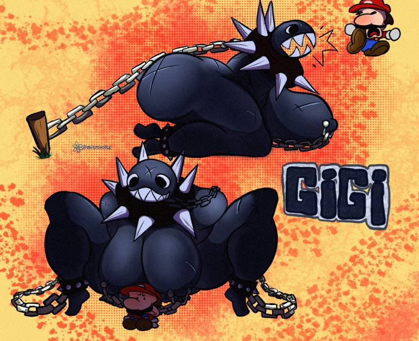 Chain Chomp (Mario Bros) Rule 34 Image