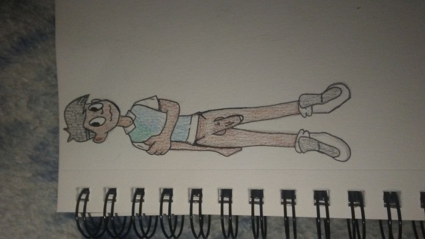 color colored colored_pencil dave_(tdi) male male_only penis total_drama_island