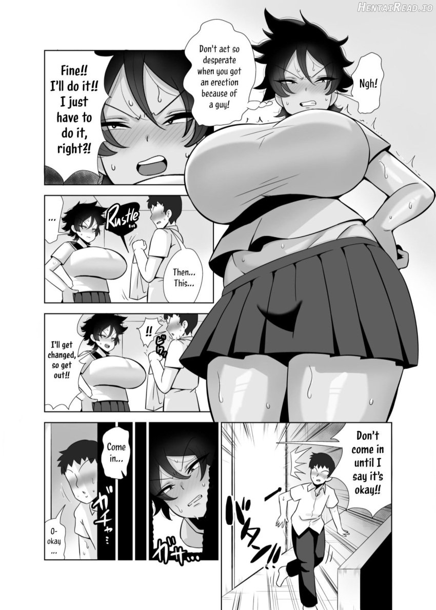 1boy1girl black_hair english_text huge_breasts manga manga_page manga_style school_uniform text_bubble thick_thighs