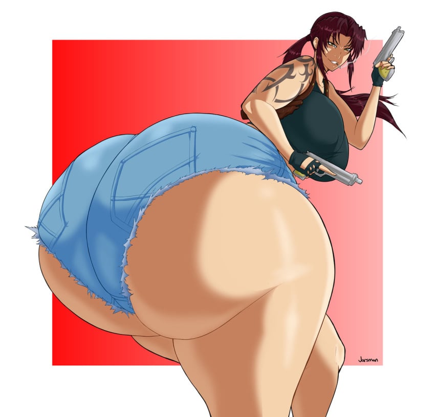 Revy (Black Lagoon) Rule 34 Image