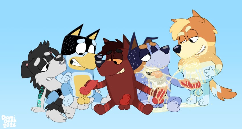 Bandit Heeler (Bluey (Series)) Rule 34 Image